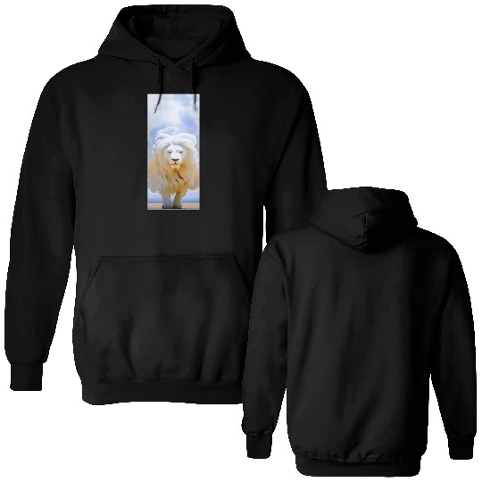 WHITE LION Double Sided Hoodies