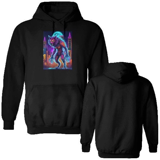 werewolf Double Sided Hoodies