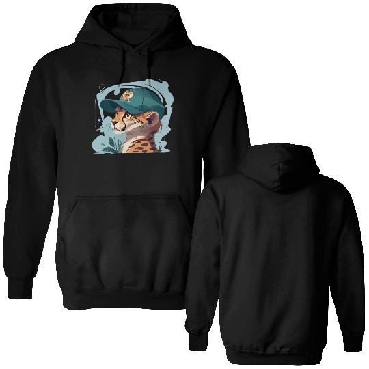 Cool Cheetah Double Sided Hoodies