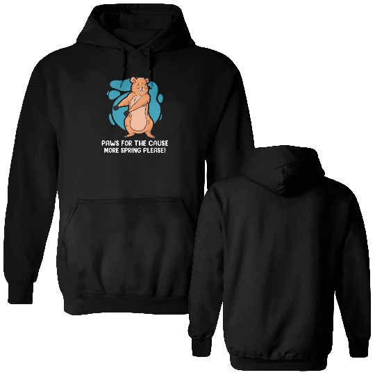 Groundhog Day 2024 Enthusiast February 2nd Double Sided Hoodies
