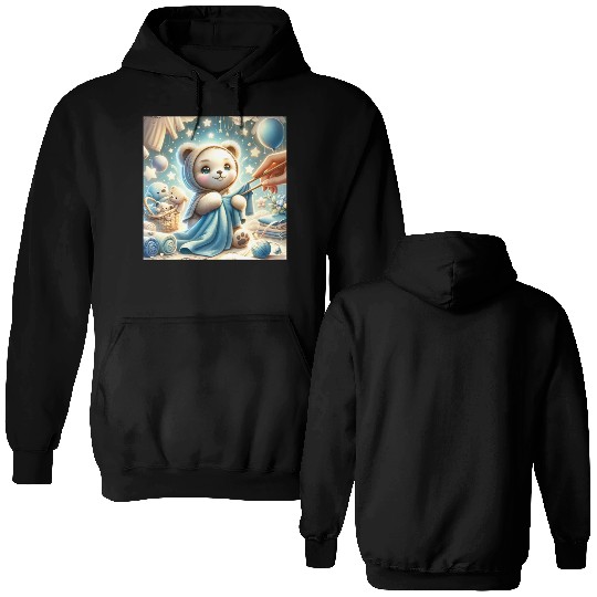 Starry Snuggles Panda Double Sided Hoodies