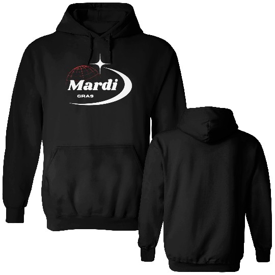 Mardi Gras Celebration Double Sided Hoodies, sublimate designs