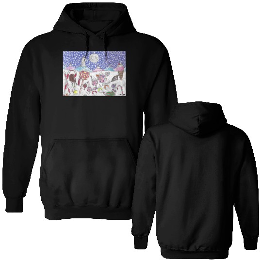 The Nutcracker Christmas Candy Land Double Sided Hoodies