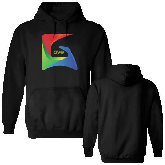 Love's Tapestry: A Timeless Embrace Double Sided Hoodies