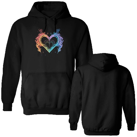 Valentine Double Sided Hoodies