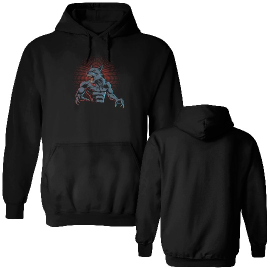 Werewolf Double Sided Hoodies
