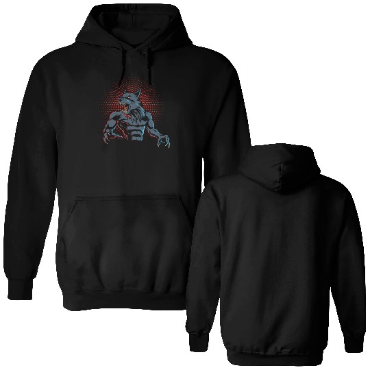 Werewolf Double Sided Hoodies