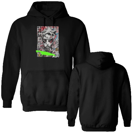 Tokyo Urban Canvas Double Sided Hoodies