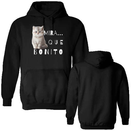 Look how nice kitten Double Sided Hoodies