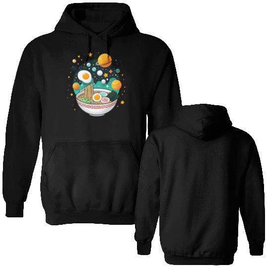 RAMEN NOODLES GALAXY Double Sided Hoodies