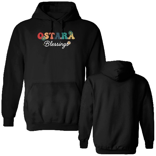 Easter Ostara Eostre - Pagan Witchcraft Spring Double Sided Hoodies