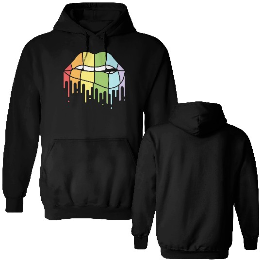 Gay pride Double Sided Hoodies