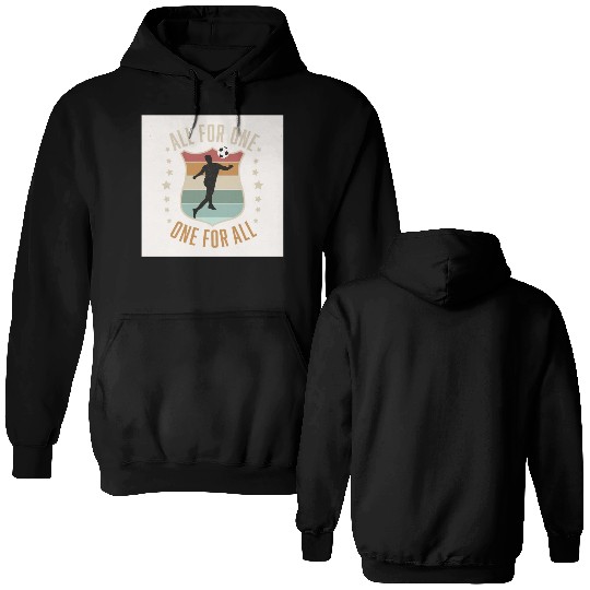 Soccer Team Spirit Double Sided Hoodies