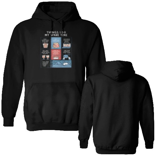 Things Sourdough Lover Premium Double Sided Hoodies