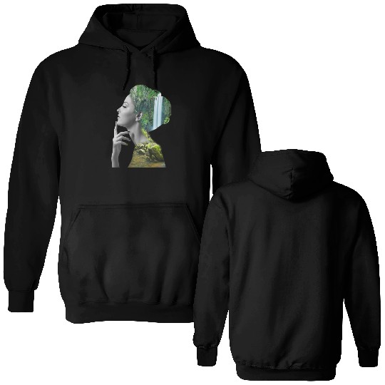"Girls Waterfall Double Sided Hoodies - Trendy & Stylish Summer