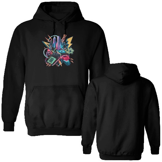 Modern Pop Culture Double Sided Hoodies