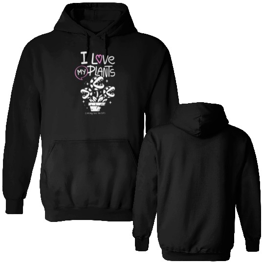 I Love My Plants – Cute Venus Flytrap Plant Lover Double Sided Hoodies