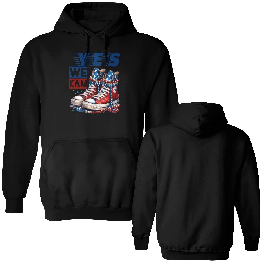 YES WE KAM | I'm Voting For Kamala Harris 2024 Double Sided Hoodies