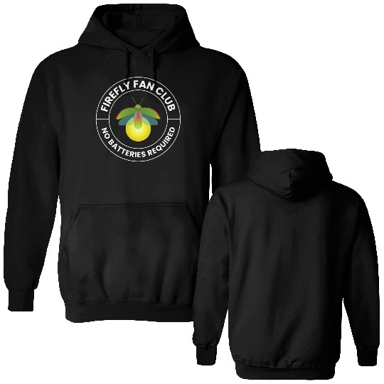 Fireflies Firefly Lightning Bug Insect Collector Double Sided Hoodies