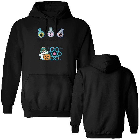 Chemistry Boo The Element Of Surprise Chemist Hall Double Sided Hoodies