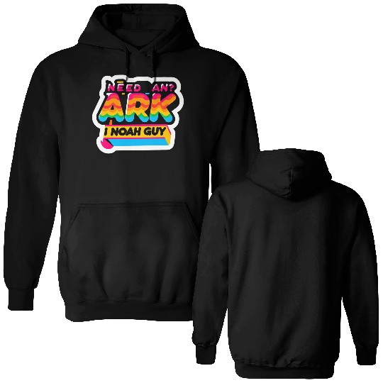 Need An Ark I Noah Guy 8 Double Sided Hoodies