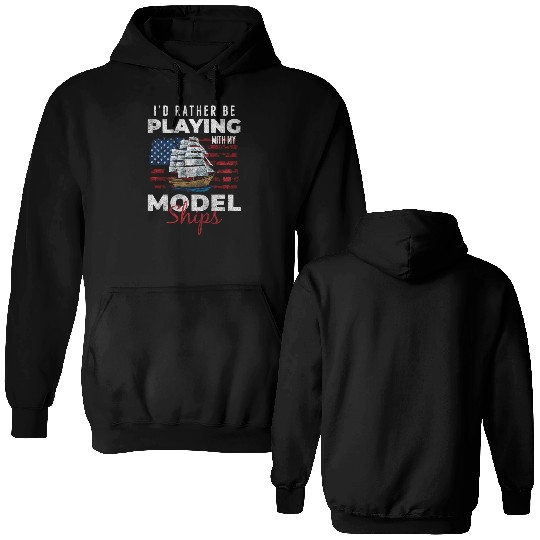 Model Building Hobby Port Double Sided Hoodies