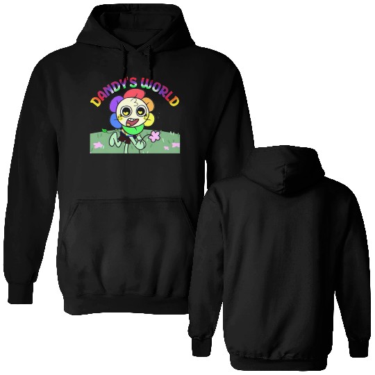 Dandy s World Costume For Kids And Adults Double Sided Hoodies
