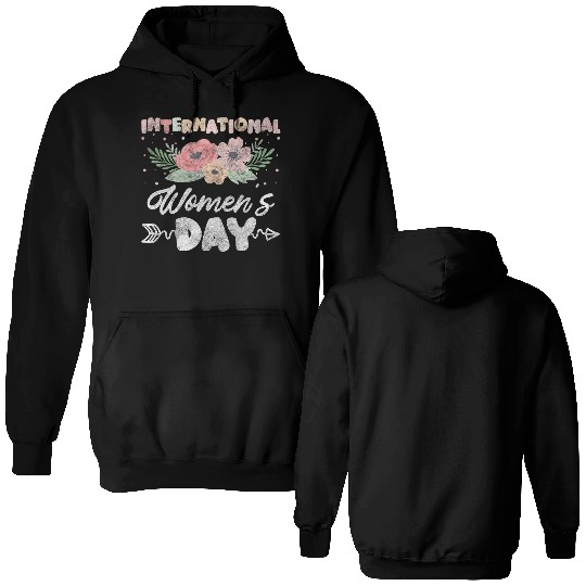 Women Female Power Important Frida Kahlo Double Sided Hoodies