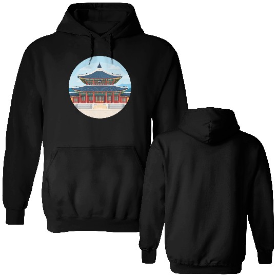 Old school Chinese kung fu Double Sided Hoodies
