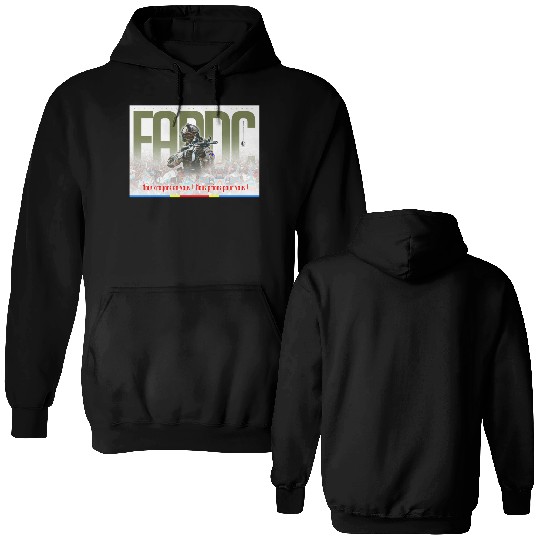 Support to the Armed Forces of DR Congo Double Sided Hoodies
