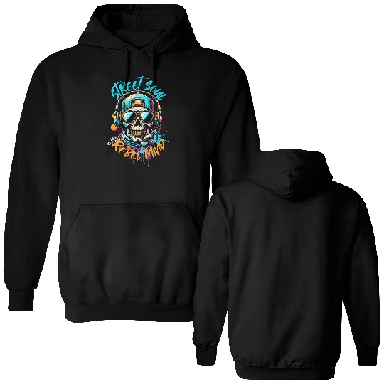 Streetwear Art Gift Double Sided Hoodies