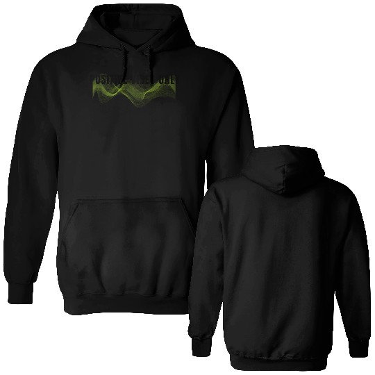 Positive vibes only Double Sided Hoodies