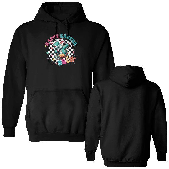 Hip-Hop Easter Bunny Vibes Double Sided Hoodies
