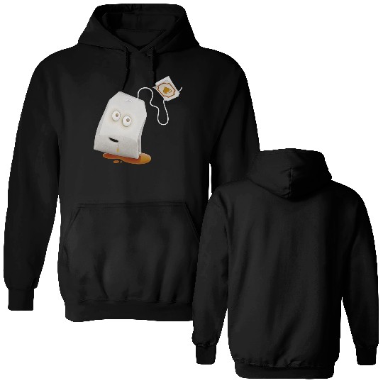 T-Force Tea Bag - Gold/ Brown Double Sided Hoodies