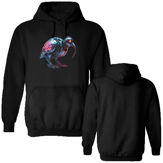 Kiwi Bird Constructed Double Sided Hoodies