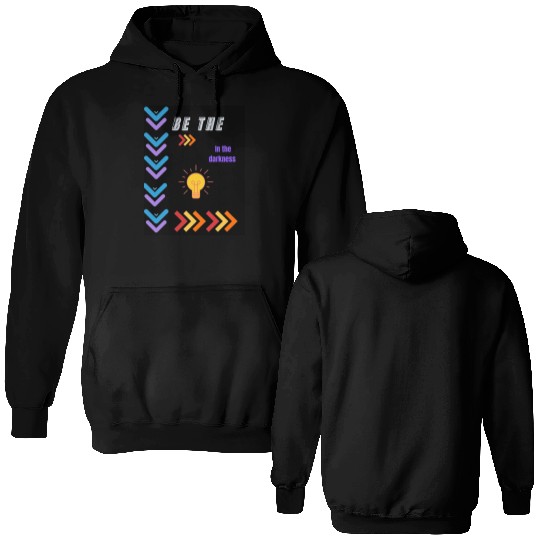 BE THE light in the Double Sided Hoodies