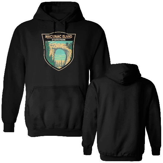 Mackinac Island Double Sided Hoodies