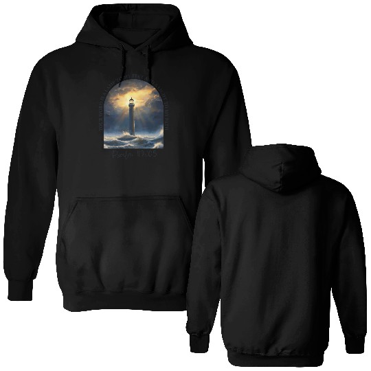 Christian Bible Verse Psalm 119 Double Sided Hoodies