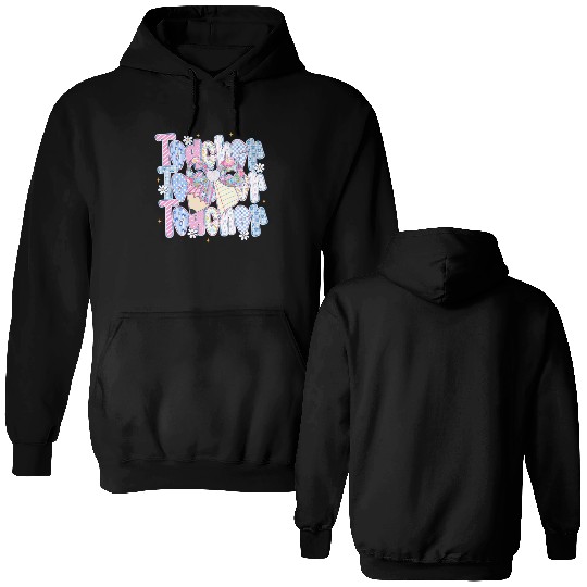 Preppy Teacher Coquette Double Sided Hoodies