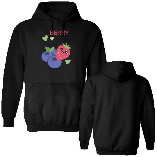 The Berry Loveliest Double Sided Hoodies