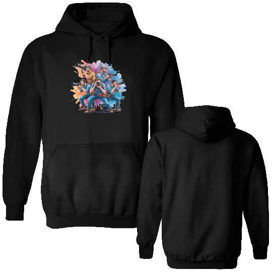Camera Fireworks - Creatives in Action Double Sided Hoodies