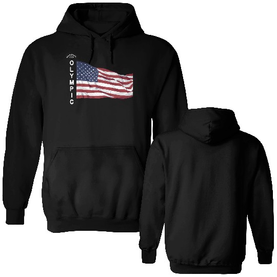 OLYMPIC National Park WASHINGTON STATE Olympic Double Sided Hoodies