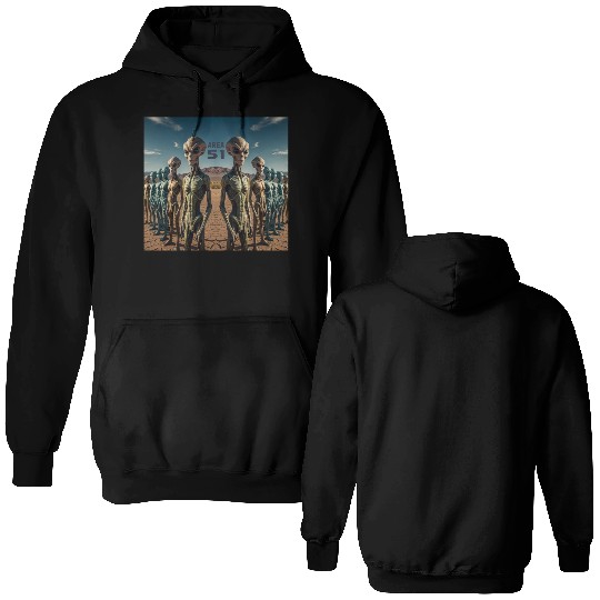 Area 51 Double Sided Hoodies