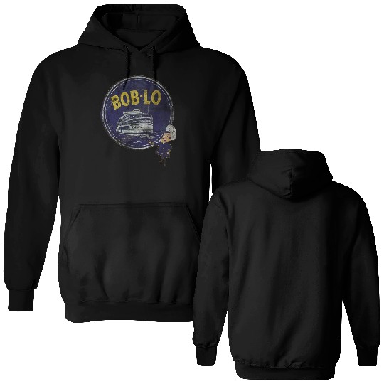 Vintage Retro Classic Cute Detroit Boblo Island Double Sided Hoodies