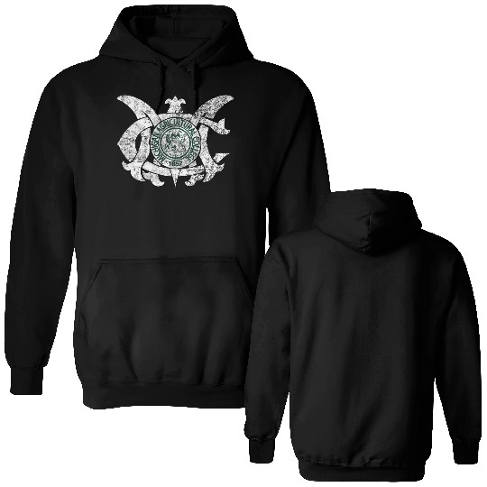 Old MAC Agriculture College Michigan Double Sided Hoodies