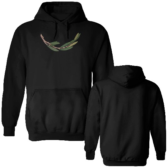 Olive branch 2 Double Sided Hoodies
