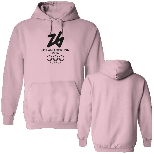 Milano Cortina 2026 Olympics Logo Double Sided Hoodies