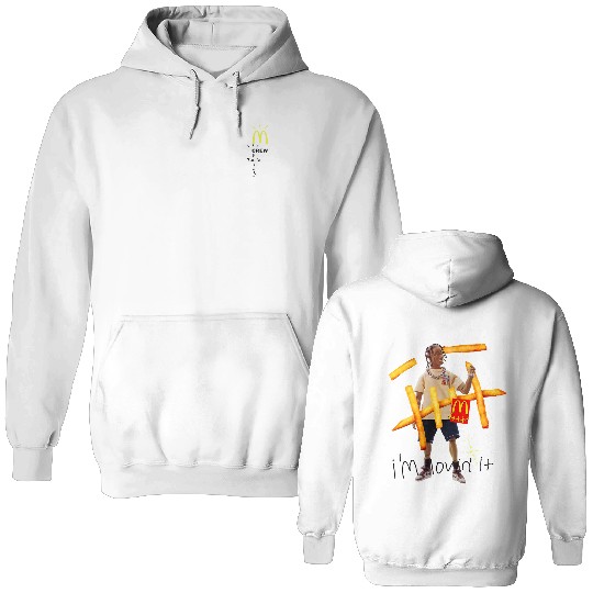 Travis Mcdonald's Hoodie Unisex | travis collab mcdonald's