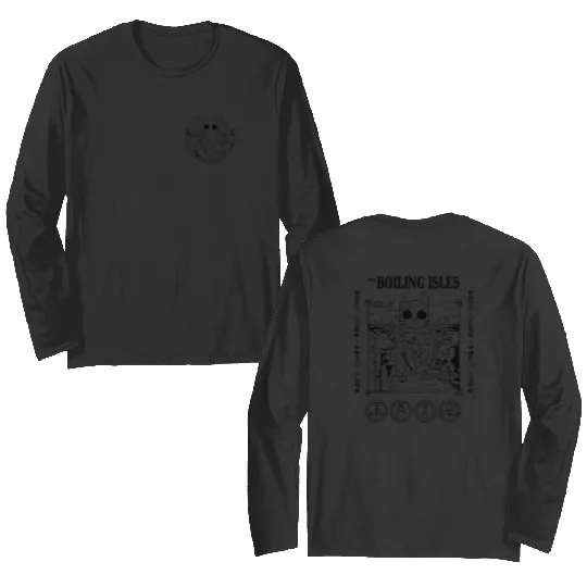 The Owl House Double Sided Long Sleeves, Disney Double Sided Long Sleeves, Boiling Isles The Owl House Double Sided Long Sleeves, The Owl House Fan Gift, School Of Magic And Demonics Double Sided Long Sleeves.