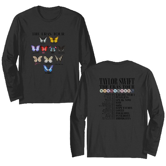 Tay.lor S.wi.ft The E.r.a.s Tour Double Sided Long Sleeves